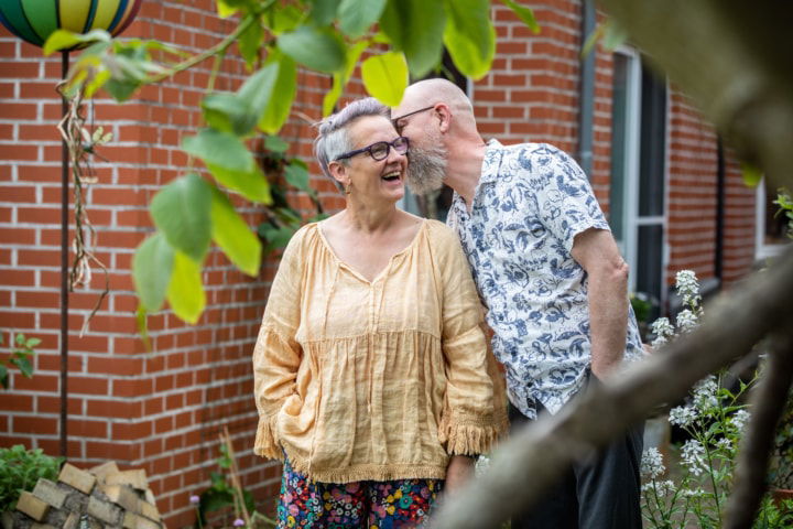 Gezinsbegeleiders Marie Soors en Johan Snyders