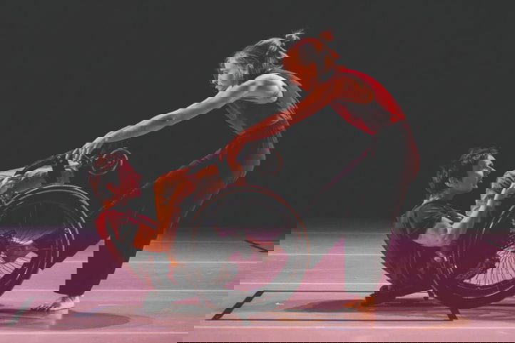 Wietse Vendrig en Sofie Roels in de documentaire 'InclusieDANS' - Lune Cladakis