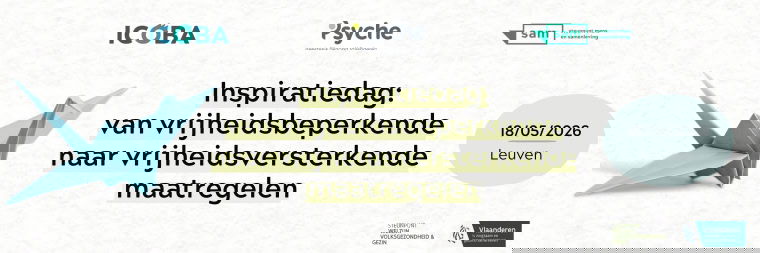 Advertentie Inspiratiedag Vrijheidsbeperkende maatregelen op 18 mei 2026