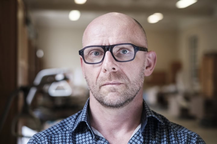 Portretfoto van gevangenisdirecteur Serge Rooman.